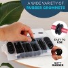 180pc 8 Sizes Rubber Grommet Kit - Includes Rubber Grommets for Wiring, Rubber Hole Plugs, (5/16", 3/8", 1/4", 1/2", 7/16", 5/8", 7/8", 1") - 4 of 4