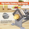 Commercial French Fry Cutter Stainless Steel Potato Slicer With 1/2 Inch Blade - 3 of 4