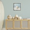Stupell Industries Balancing Sandpiper on Shore Black Framed Floater Canvas Wall Art - 2 of 4