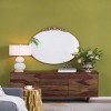GlasFlength Decorative Wall Mirrors Baroque Inspired Full Length Mirror with Ornate Frame for Bathroom Living Room, Gold, 36"*1.5"*38.5" - 2 of 4