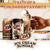 A&W Ice Cream Sundae Soda - 10pk/7.5 fl oz Mini Cans - 2 of 4