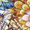LunaLulinlk Shower Curtain, Boho Floral Waterproof Fabric Bathroom Curtain - 4 of 4