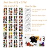 Wrapables Waterproof Temporary Tattoos, Birthday Party Favors and Supplies, Goodie Bag Fillers, 20 Sheets Halloween - 2 of 4