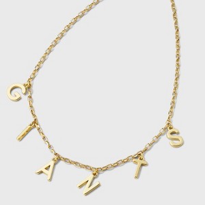 Bijoux Sport by Luv Aj MLB Gold Charm Letter Necklace - 1 of 4