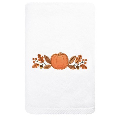 2pc Harvest Bounty Hand Towel Set White - Linum Home Textiles