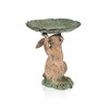 SPI Home Rabbit Birdbath – 16.5-Inch Cast Aluminum Outdoor Bird Bath with Nature-Inspired Design and Antique Bronze Finish - 4 of 4