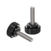 Unique Bargains Plastic Threaded Bolt Knurled Clamping Knob Thumb Screws 6 Pcs - 3 of 4