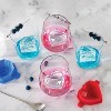 Tovolo Set of 4 Celebration Ice Molds: Silicone & Plastic, Clear, Dishwasher-Safe, Ice Tray, 3 Volume Capacity per Cavity - 2 of 4