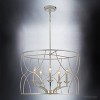 Urban Ambiance Luxury French Rustic Rustic Chandelier,  16" x 23",  Antique Silver Finish, UHP2913 - 4 of 4
