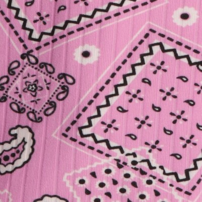 bandana patchwork pink
