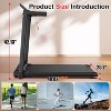 Belatt Walking Mat Treadmill | Foldable Portable Treadmill for Home/Office, 265 LB Capacity, LED Display, 0.5-7.5 MPH Speed, Space-Saving - 2 of 4