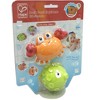 Hape: Rock Pool Squirters: Bath Toy Set - Crab & Pufferfish,18mo+ - 3 of 4