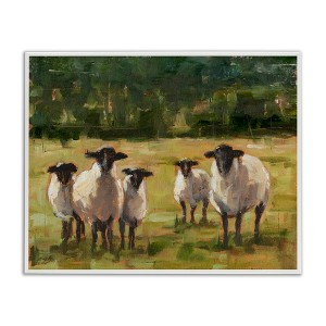 Stupell Industries Flock of Sheep Painting Framed Giclee Art - 1 of 4