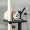 Gulches Pet Tower Collection: Versatile Cat Trees & Climbing Towers with Adjustable Heights, Hammocks, and Scratching Posts - 3 of 4