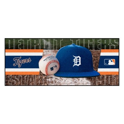 MLB Detroit Tigers 30"x72" Runner Rug