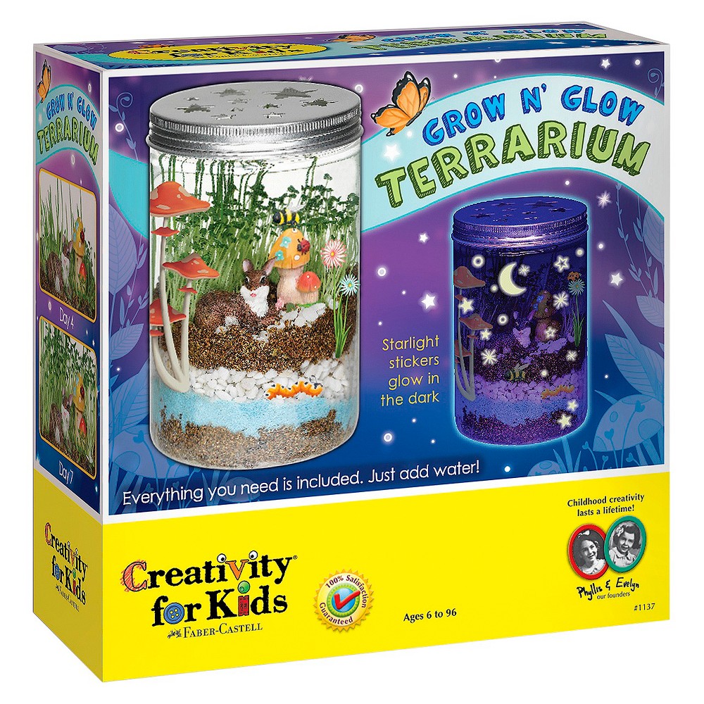 Premium Pallet Lot Of Creativity for Kids Grow N’ Glow Terrarium Kit – STEAM Activity