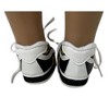 Doll Clothes Superstore Black Athletic Shoes Fits 18 Inch Girl Dolls Like American Girl Our Generation My Life Dolls - 3 of 4