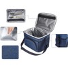 REGALWOVEN Reusable Insulated Leakproof Large Capacity Storage Lunch Bag 11.4 x 8.7 x 9.4 Inches - 4 of 4
