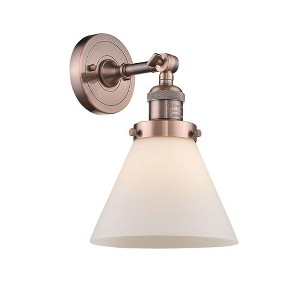 Cone - 1 Light Wall Sconce In Industrial Style-10.5 Inches Tall and 8 Inches Wide - 1 of 1