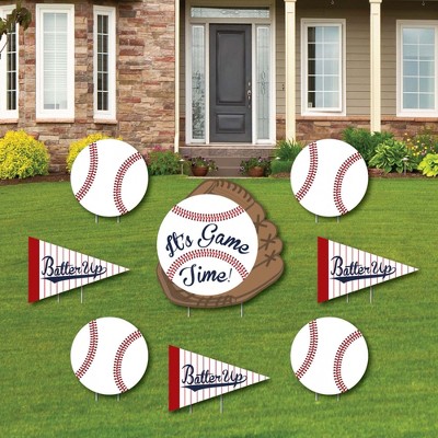 Baseball Father's Day Yard Sign