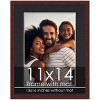 PosterPalooza | Brown Frame with Black Photo Mat, UV Acrylic Front, Foam Board Backing, 60 Sizes Available - 2 of 4