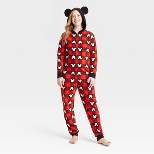 Women's Disney 100 Mickey Mouse Union Suit - Red