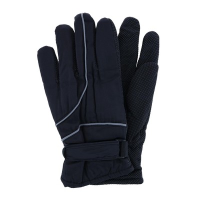 CTM Women's One Size Microfiber Winter Ski Gloves