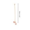 Unique Bargains Butterfly Heart Cup Chain Charm Water Cup Pendant 1 Pc - 2 of 4