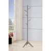 Vynxaria Stylish Coat Rack with 6 Slanted Hooks for Coats, Hats, and Scarves - 3 of 4