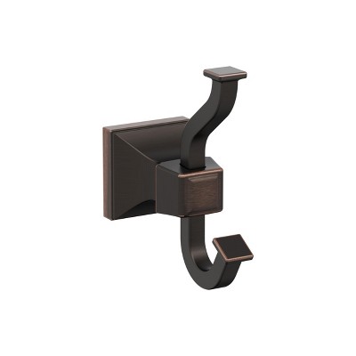 Amerock Mulholland Oil-rubbed Bronze Single Prong Robe Hook : Target