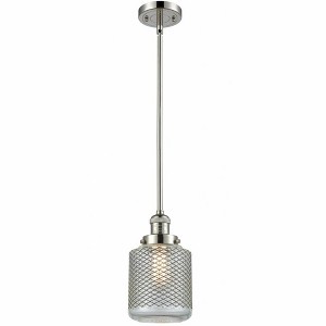 Stanton - 1 Light Stem Hung Mini Pendant In Industrial Style-12 Inches Tall and 6 Inches Wide - 1 of 1