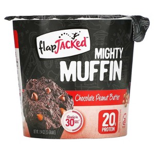 FlapJacked, Mighty Muffin, Chocolate Peanut Butter, 1.94 oz - 1 of 2