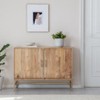 MH London Dottie 40" Solid Wood with Gold Metal Legs Sideboard - 2 of 4