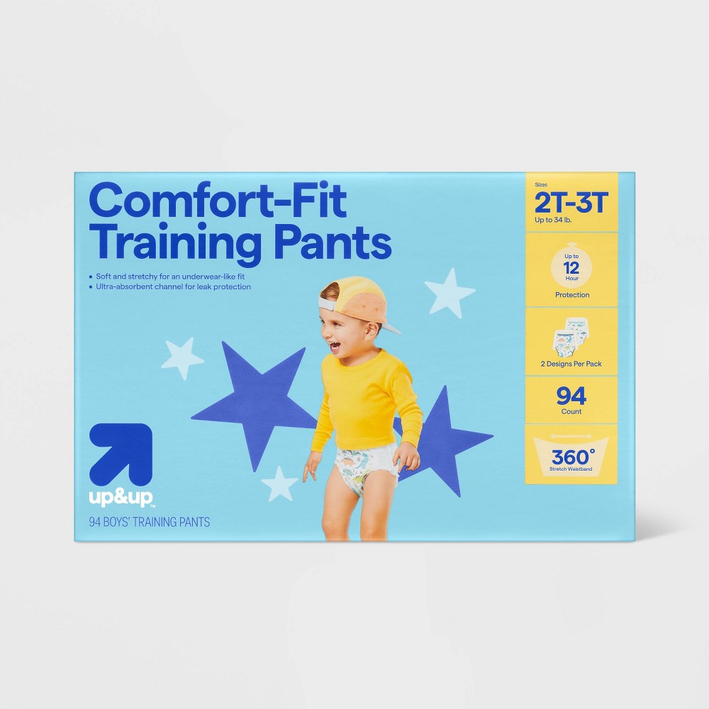 Boys' Disposable Training Pants - 2T-3T - 94ct - up&up™