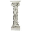 Design Toscano The Rose Garland Sculptural Pedestal - 3 of 4