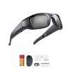 OhO 1080P Active Smart Glasses with Bluetooth Speakers, Ultra HD Camera, and Voice Control (128G) - 2 of 4