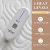 Heated Mattress Pad - Electric Mattress Topper with 5 Heat Settings & Timer, 18" Deep Pocket - 2 of 4