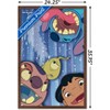 Trends International Disney Lilo and Stitch - Photobooth Faces Framed Wall Poster Prints - 3 of 4