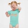 The Juniper Shop Girl Gang Wavy Baby Flutter Sleeve Bodysuit - 2 of 2