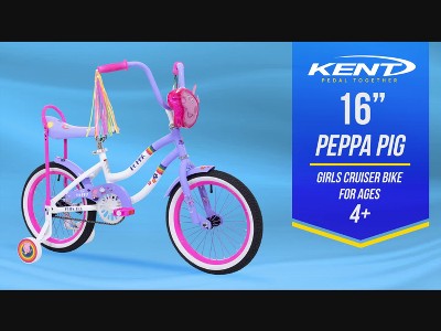 Kent Peppa Pig So Happy 16 Kids' Bike - Purple : Target