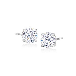 Ross-Simons 1.50 ct. t.w. CZ Stud Earrings in Sterling Silver - 1 of 3
