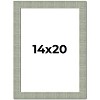PosterPalooza | Sculpted Blue Picture Frame - UV Acrylic, Foam Board Backing, Hanging Hardware - 2 of 4