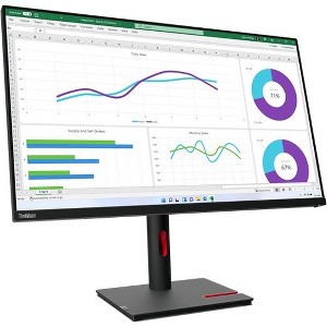 Lenovo ThinkVision T32h-30 32" WQHD 2560x1440 60Hz 4ms LCD IPS Monitor - 1 of 1