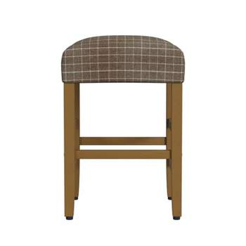 Square Counter Height Barstool - HomePop