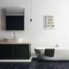 Stupell Industries Colorful Bathroom Rules Typog Canvas Art - 3 of 4