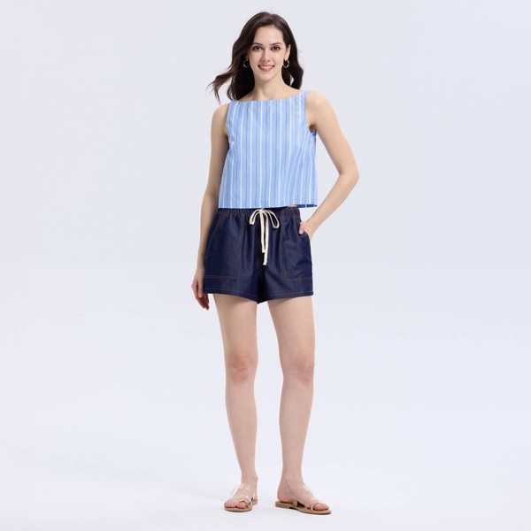 Top Delantal de Tejido con Botones en la Espalda para Mujer - A New Day™ 4