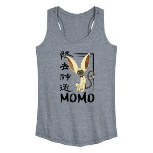 Women's - Avatar: The Last Airbender - Momo cute Graphic Racerback Tank - 1 of 4