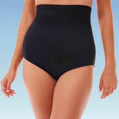 slimming high waisted bikini bottoms