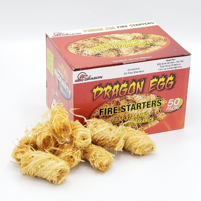 BBQ Dragon 50ct Dragon Eggs Fire Starters