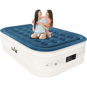 Dr. Air 18” Air Mattress with Electric Pump, Waterproof Velvety Top and Carry Bag - 1 of 4